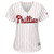Bryce Harper Philadelphia Phillies Majestic Womens Home Cool Base Replica Player Jersey Jersey White/Scarlet 2021