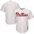 Men'S Majestic White/Scarlet Philadelphia Phillies Home Official Cool Base Team Jersey