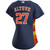 Women'S Nike Replica Jose Altuve Navy Houston Astros Alternate Replica Player Jersey