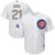 Chicago Cubs Sammy Sosa #21 White Stripes 2016 Cubs Championship Gold Edition Jersey