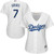 Julio Urias Los Angeles Dodgers Majestic Womens Home Cool Base Player Jersey Jersey White 2021