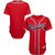 Atlanta Braves Majestic Big And Tall Cool Base Team Red 3D Jersey
