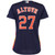 Jose Altuve Houston Astros Majestic Womens Cool Base Player Jersey Jersey Navy 2021