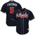 Freddie Freeman Atlanta Braves Majestic 2021 Alternate Official Cool Base Player Jersey Jersey Navy 2021