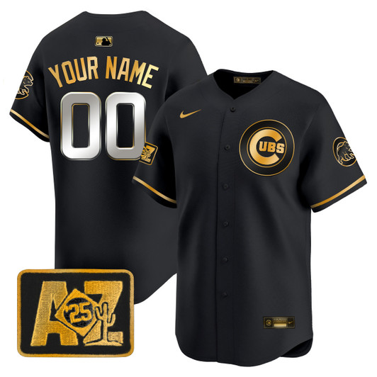 Chicago Cubs 2025 Spring Training Patch Vapor Premier Limited Custom Jersey