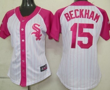 Gordon Beckham #15 Chicago White Sox Majestic Womens 2012 Fashion By Athletic Limited Jersey