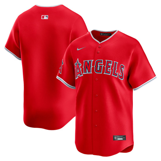 Los Angeles Angels Nike Men'S Alternate Limited Jersey - Red