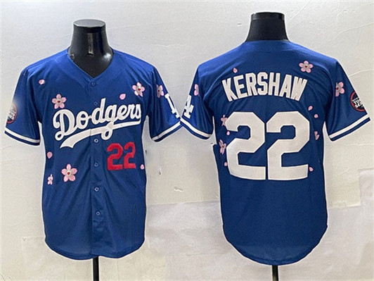 Clayton Kershaw #22 Los Angeles Dodgers 2025 Tokyo Series Limited Jersey - Royal