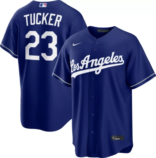 Kyle Tucker #23 Los Angeles Dodgers Nike Men'S Alternate Limited Jersey - Royal Blue