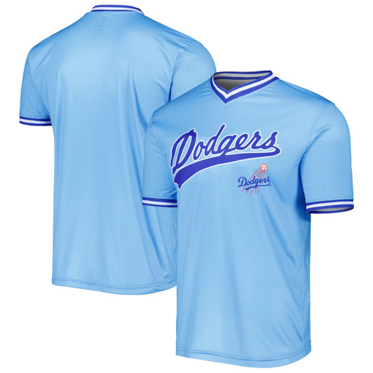 Light Blue Los Angeles Dodgers Stitches Cooperstown Limited Team Jersey