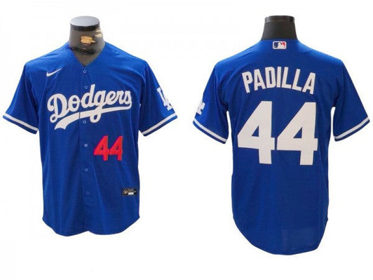Los Angeles Dodgers #44 Vicente Padilla Alternate Limited Jersey - Royal
