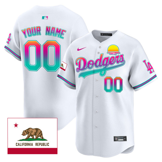 Los Angeles Dodgers 2024 Los Angeles City Style Vapor Premier Limited Custom Jersey