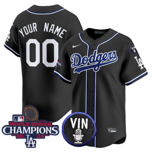 Los Angeles Dodgers 2025 Lights Out Vapor Premier Limited Custom Jersey