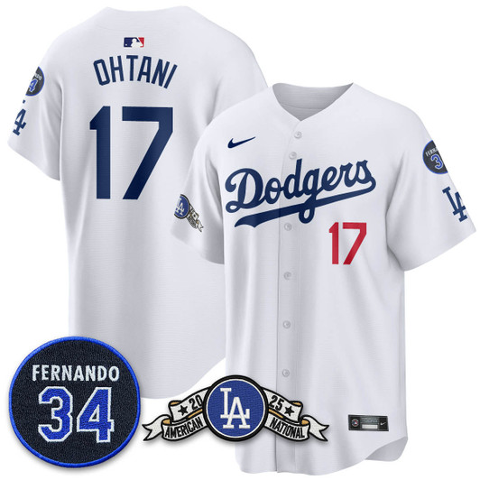 Los Angeles Dodgers 2025 National League Champions Limited Jersey