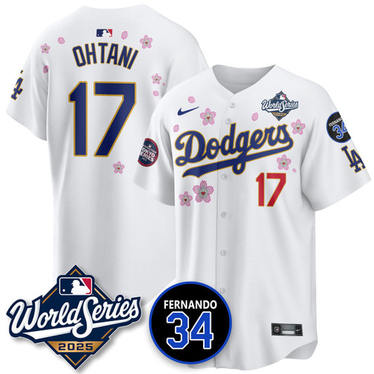 Los Angeles Dodgers 2025 Tokyo Series Nl Champions Limited Jersey