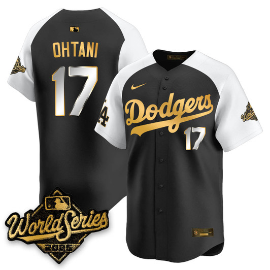 Los Angeles Dodgers 2025 World Series Limited Jersey - Gold