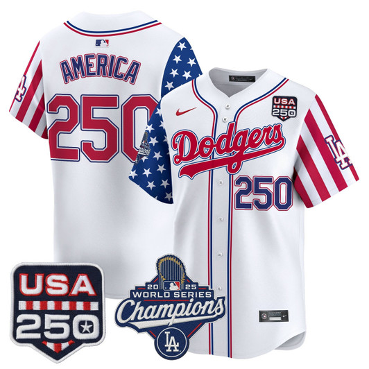 Los Angeles Dodgers America250" Edition Vapor Premier V2 Limited Jersey