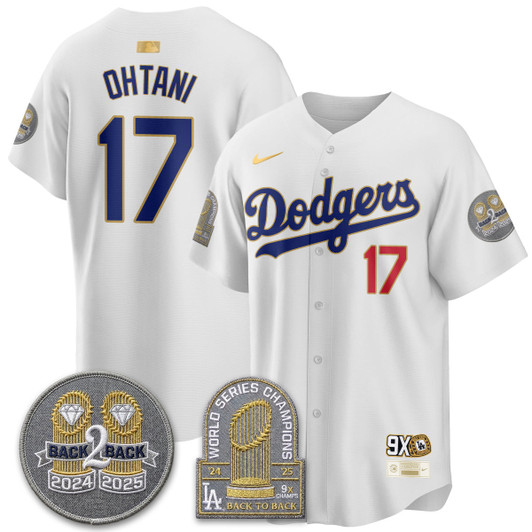 Los Angeles Dodgers Champion Men Back To Back Stitc Vapor Limited Jersey