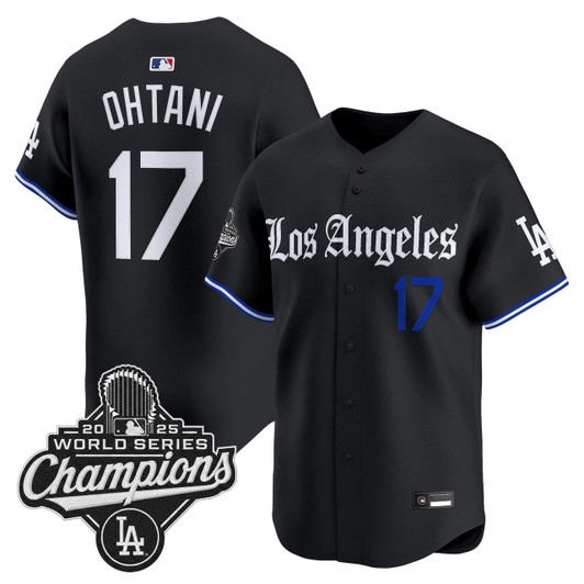 Los Angeles Dodgers Gothic Edition Vapor Premier Limited Jersey