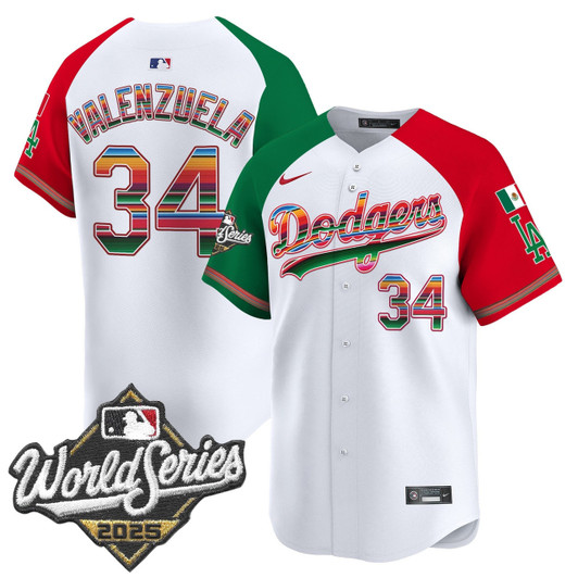 Los Angeles Dodgers Men 2025 Mexico World Series Vapor Premier Limited Jersey