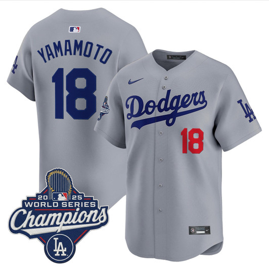 Los Angeles Dodgers Men 2025 World Series Champions Vapor Premier Limited Jersey