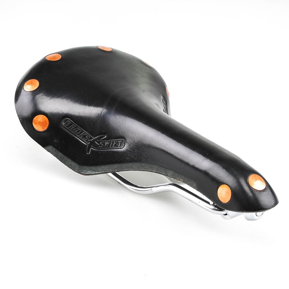 BROOKS　サドル　スイフト　黒 Brooks Special Swift Saddle Black Chrome - Luna Cycle