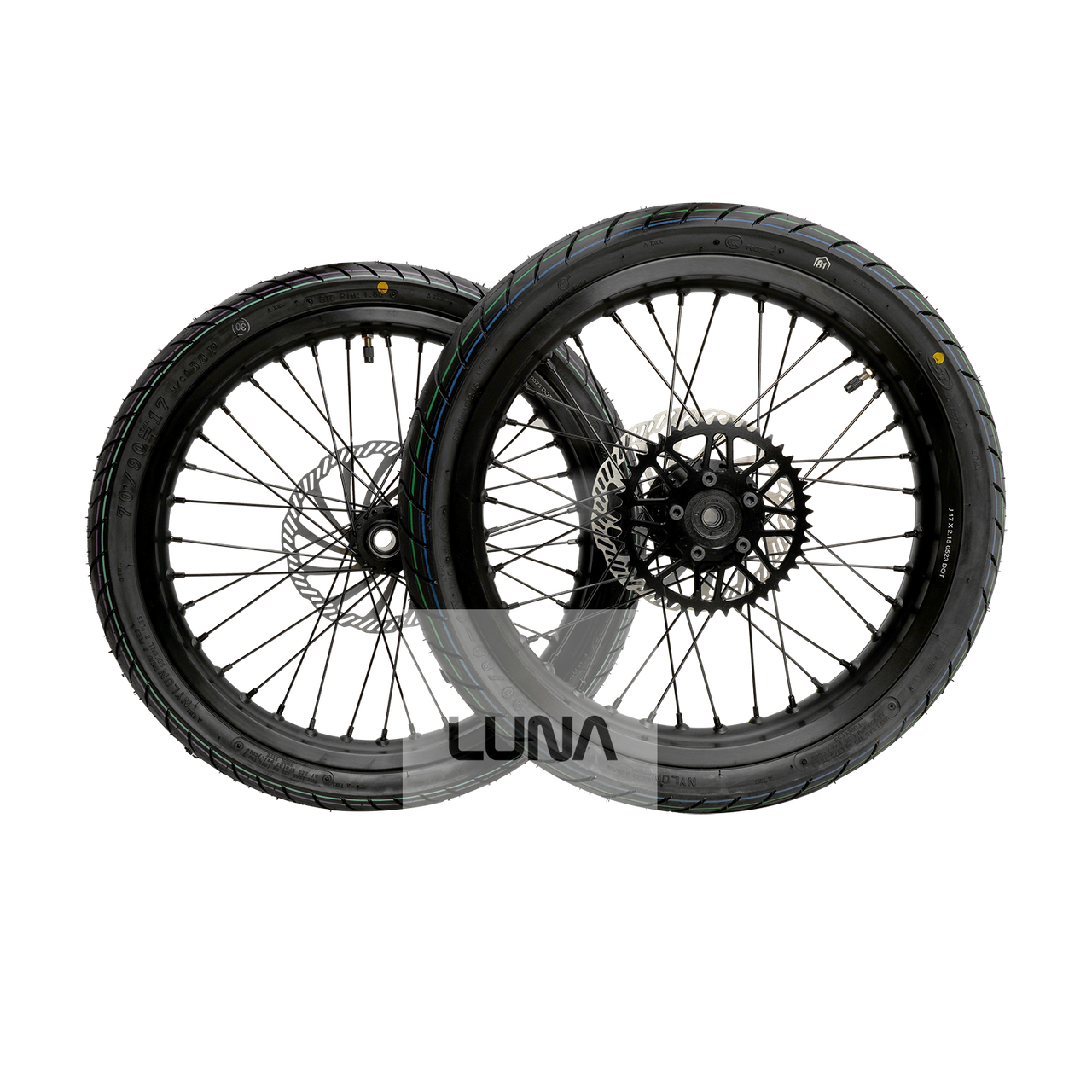 Ｌｕｎａ♡ Super Moto Wheel Set for Surron - Luna Cycle