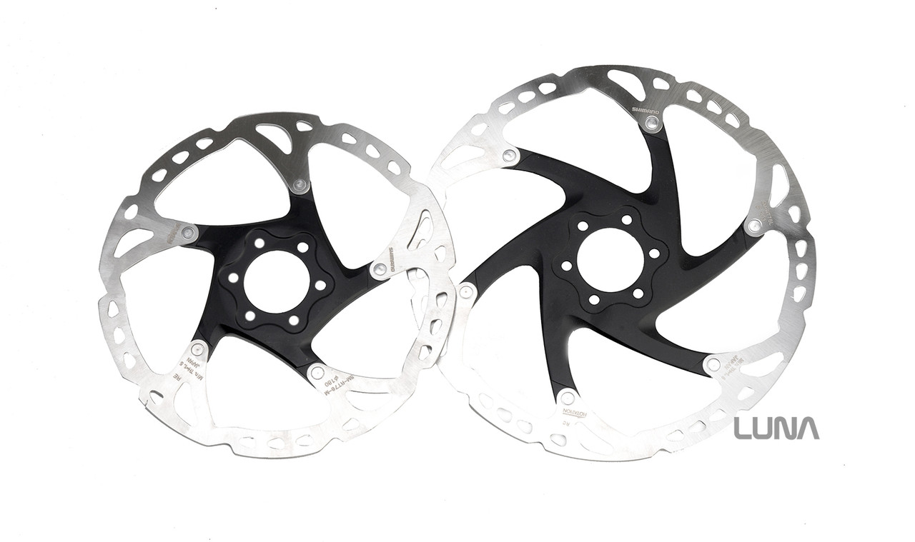 ロードバイク ruturn off rd-708 SHIMANO RT76 Deore XT Rotor with 6 Bolt Pattern - Luna Cycle