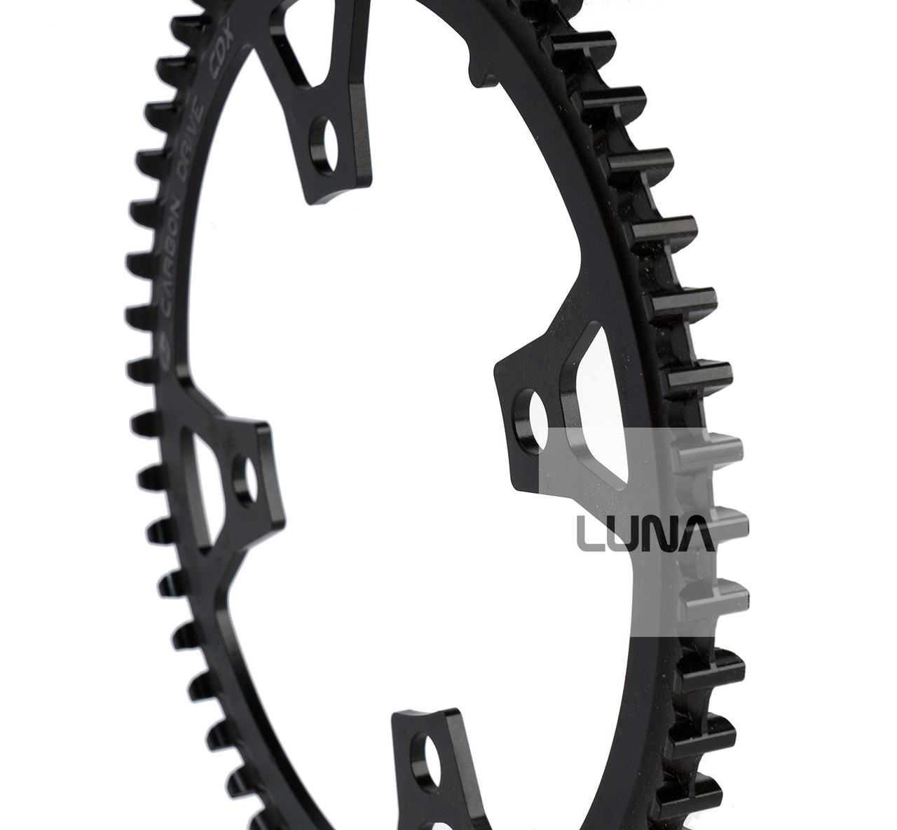 Luna FIXED Replacement Front Gates Carbon CDX Chainring - Luna Cycle