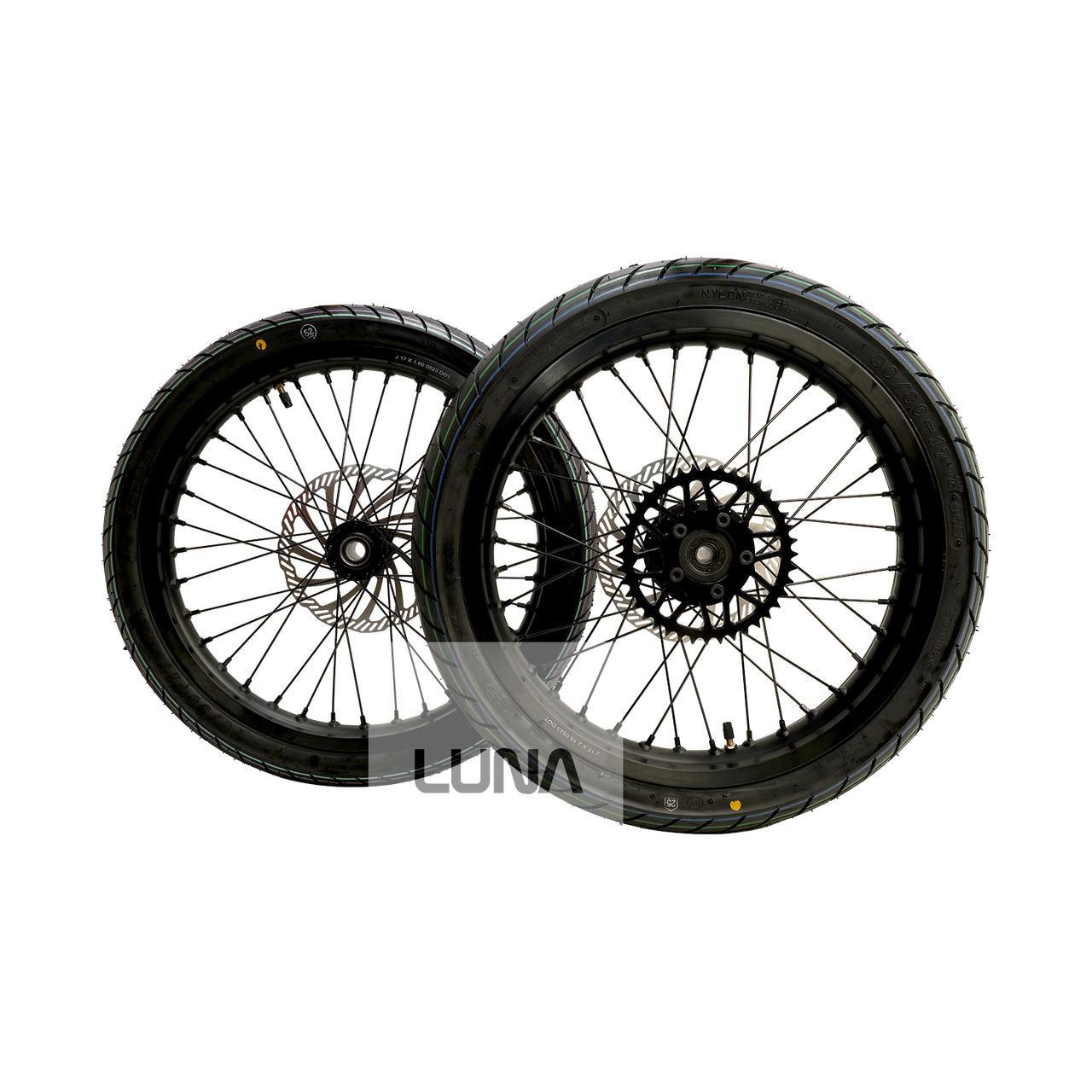 Eサベージ　スパイクモンスターホイール Super Moto Wheel Set for MX5 Pro - Luna Cycle