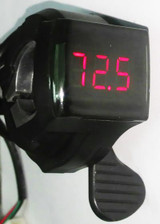 Cyclone Thumb Throttle with On/Off Switch and Voltage Display