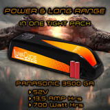 ​Luna Cycles  has restocked heavy on top shelf Panasonic Batteries