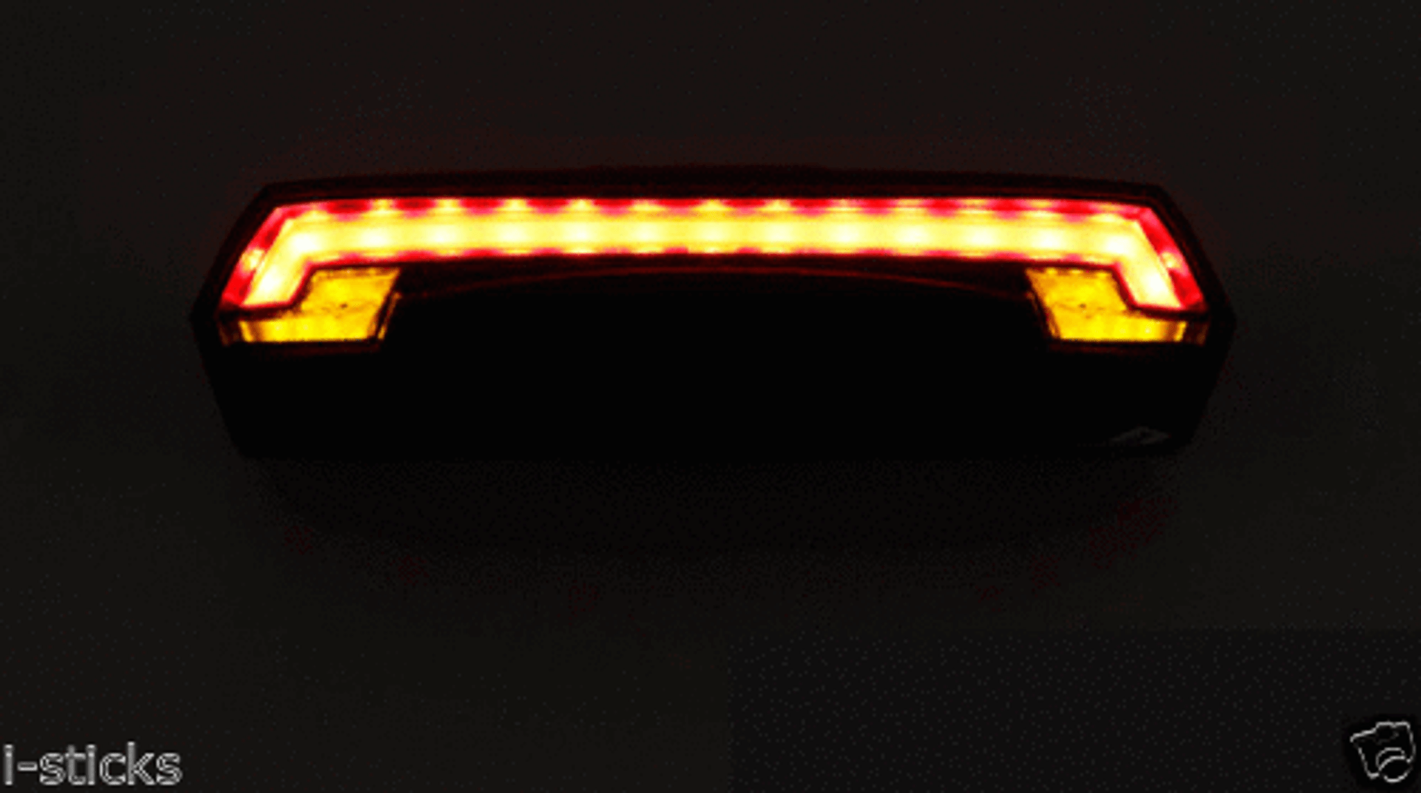 luna cycle milan x5 wireless ebike laser rear light