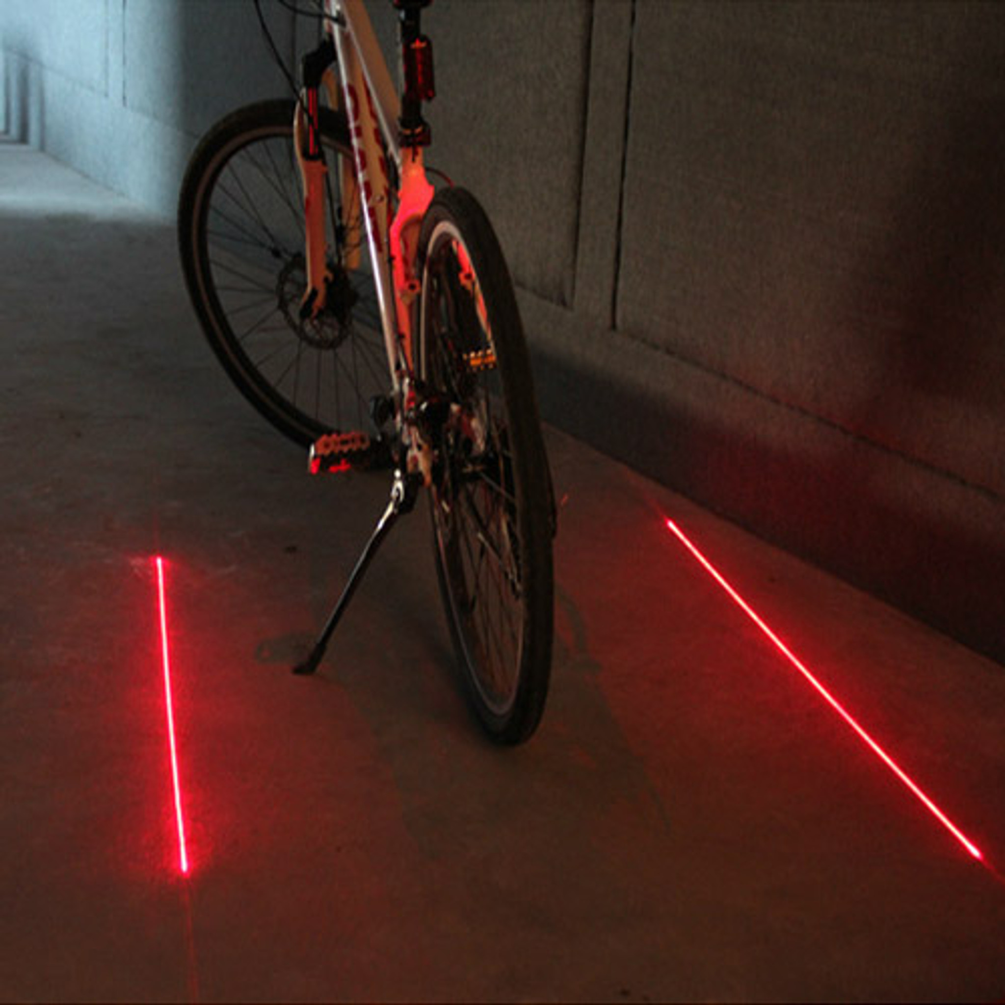 laser rear bike light