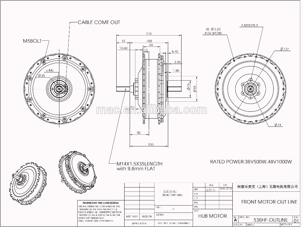 bmc hub motor