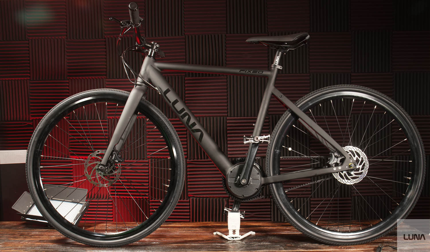Luna Fixed Stealth Ebike Luna Cycle