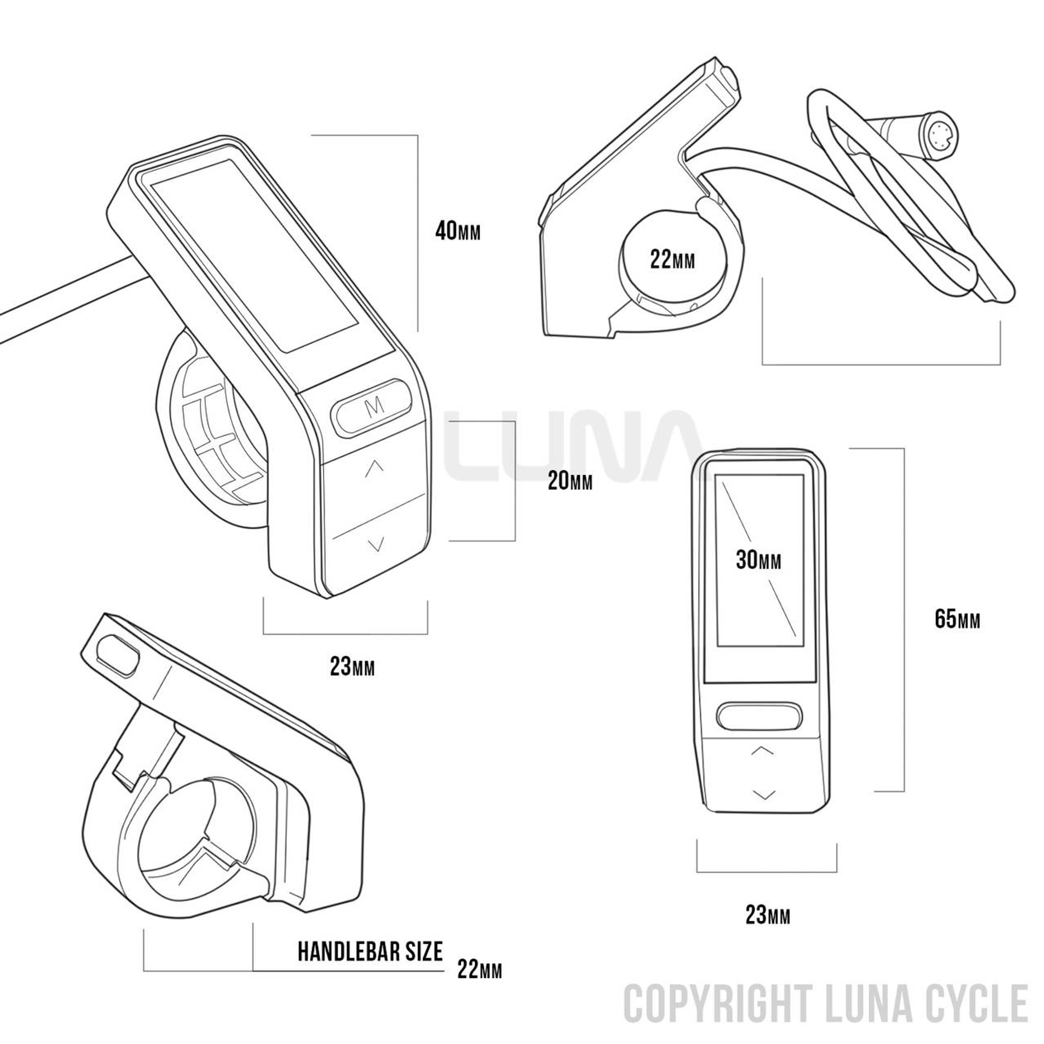 EggRider V2 Bafang Bluetooth Display