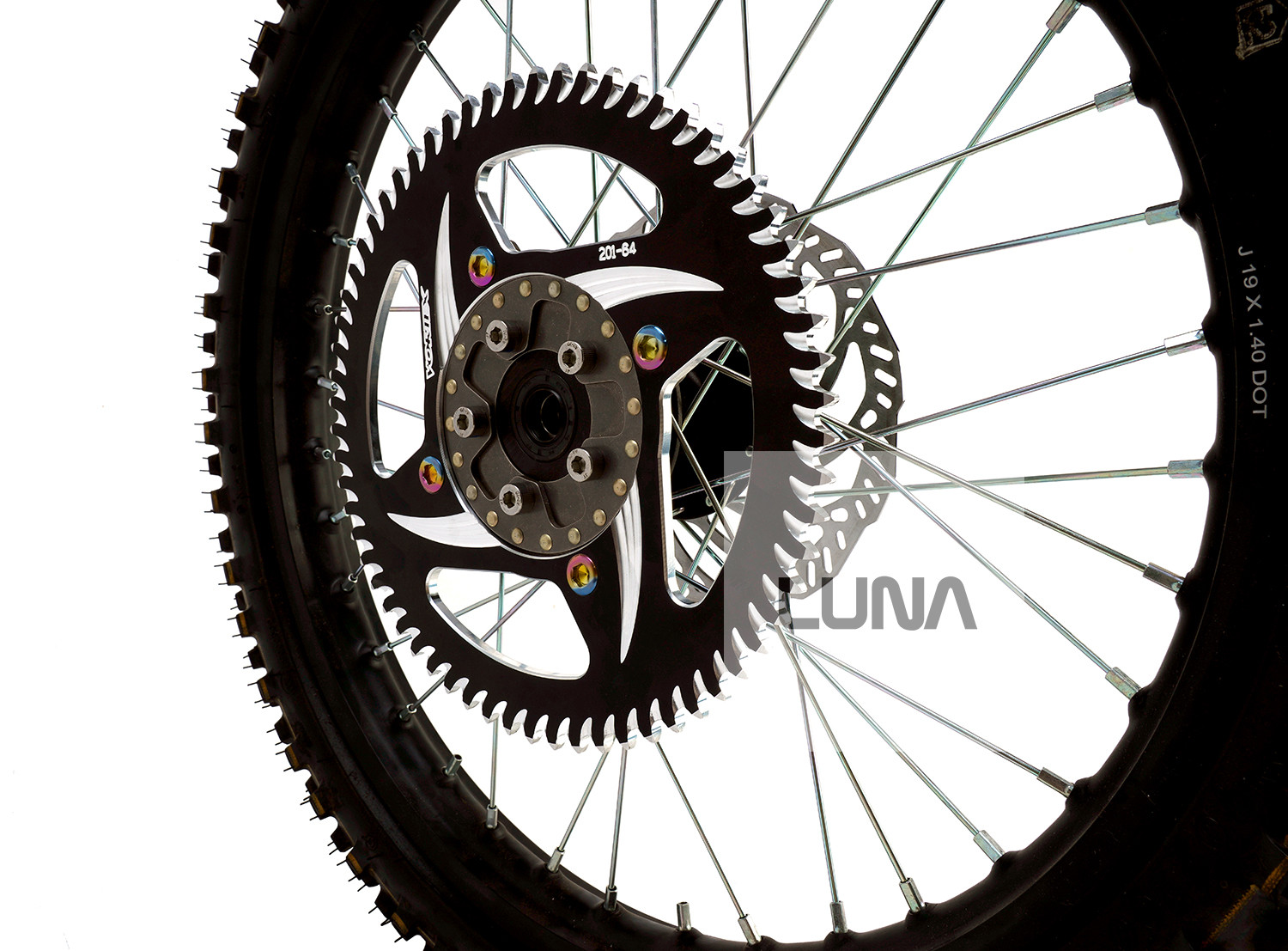 Luna 2 Piece Vortex Eclipse for Surron - Luna Cycle