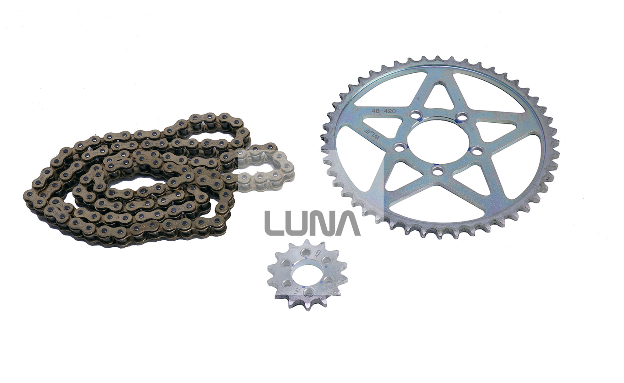 Luna Primary Belt to Chain Conversion Kit - Luna Cycle