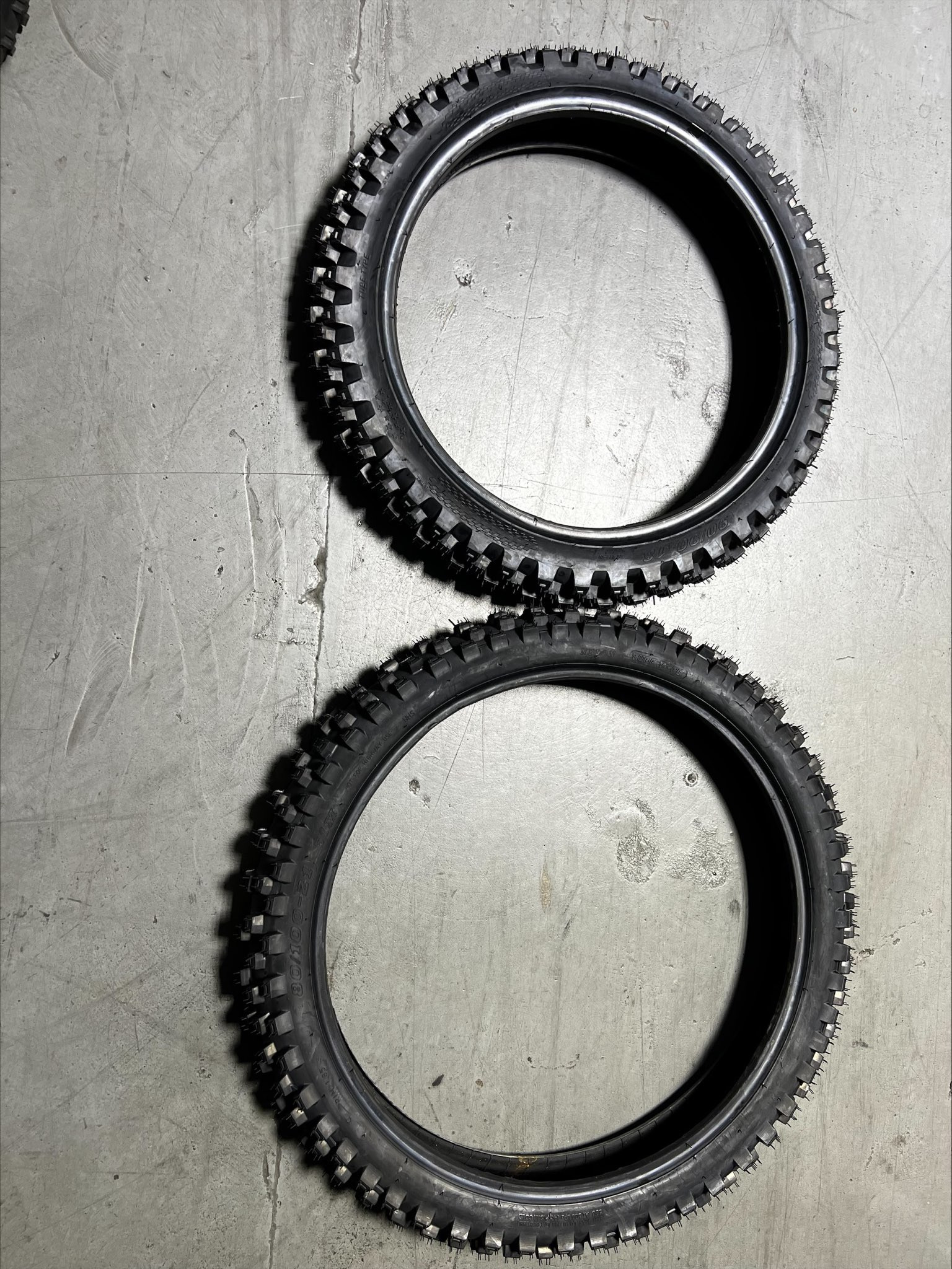 21/18 MX tire set - Luna Cycle