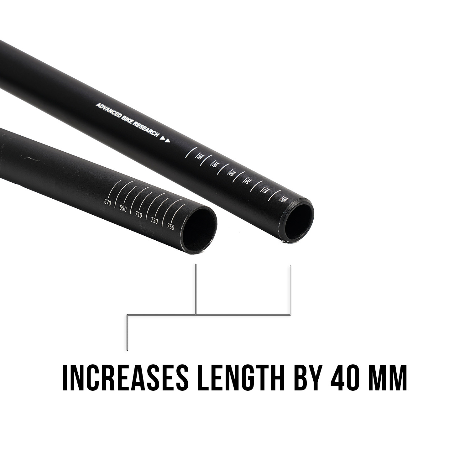 Luna 3.5 Inch Riser Handlebars - Luna Cycle