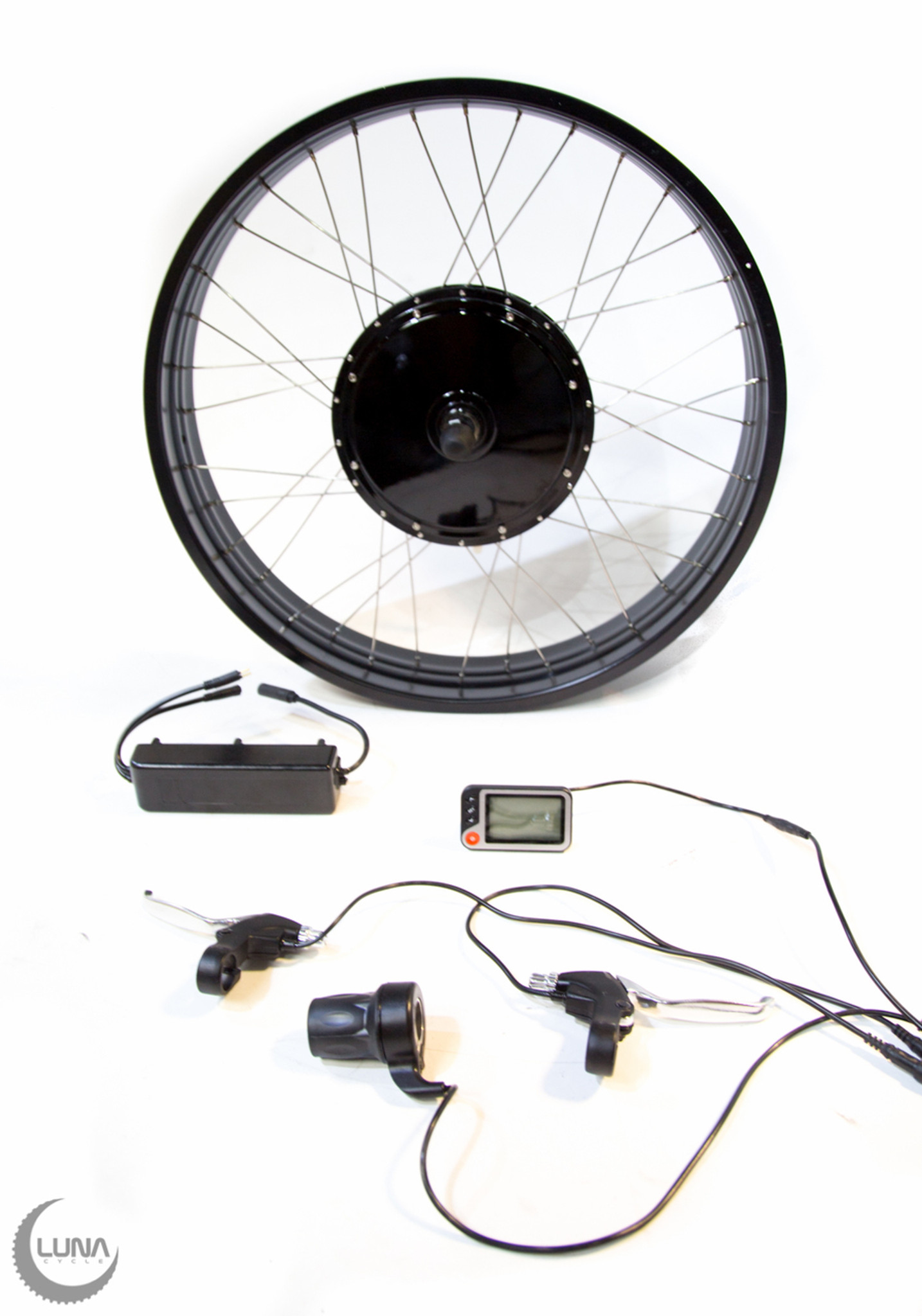 fat tire bike electric motor kit with battery