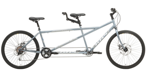 KHS Sport Tandem 27-Speed Bike Silver (only one)