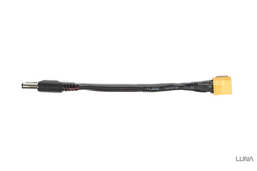 XT60 MALE to Barrel MALE Plug Adapter
