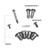 LUNA X1 Titanium Dress Up Kit