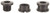 Problem Solvers Single Chainring Bolts Black Alloy