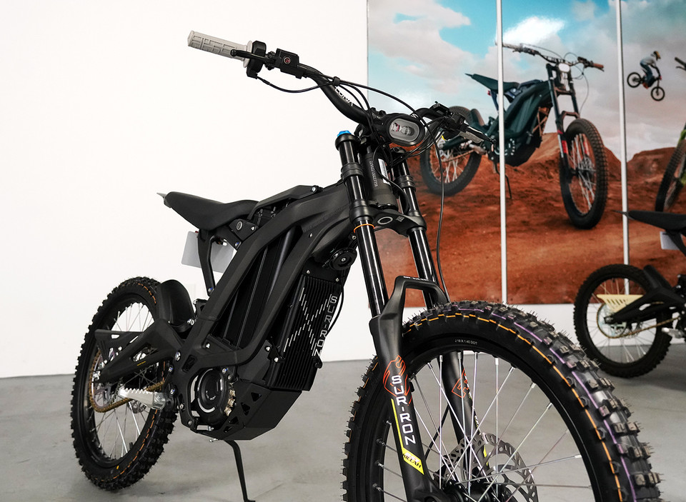 Luna Pro Riser Handlebars for SurRon Luna Cycle