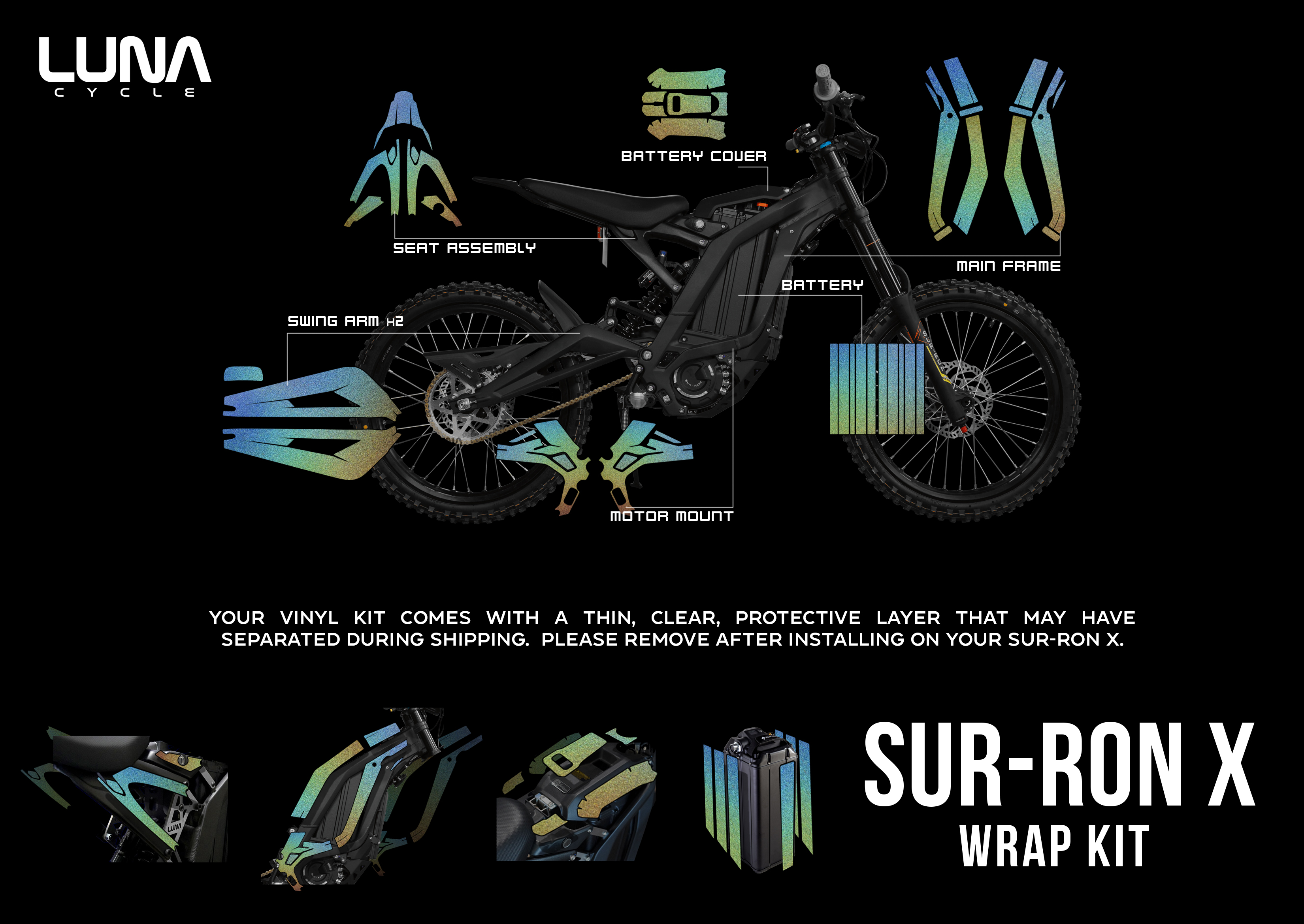 Sur-Ron Wrap Instructions