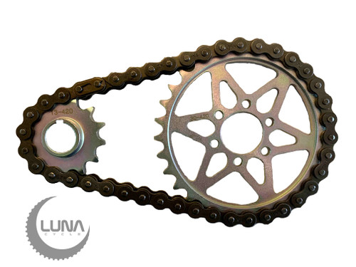 Luna Primary Belt to Chain Conversion Kit - Luna Cycle