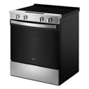 Whirlpool® 30-inch Electric Smart Range with Air Cooking Technology and Steam Clean YWSES4530TZ